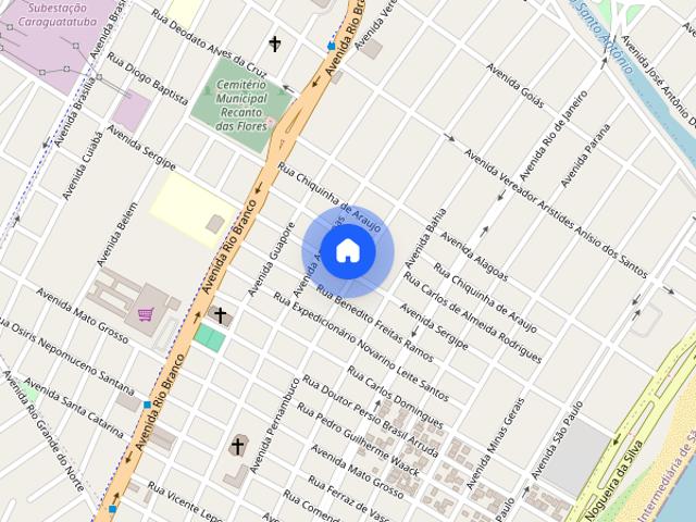 Apartamento para locação Mobiliado Indaiá, Caraguatatuba SP