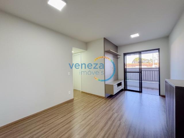 Apartamento para alugar no Edifício Malibu, região Sul de Londrina/PR, com 2 quartos e sacada
