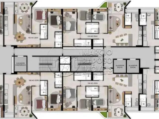 Apartamento para Venda em Maceió/AL Jacarecica 3 Quartos