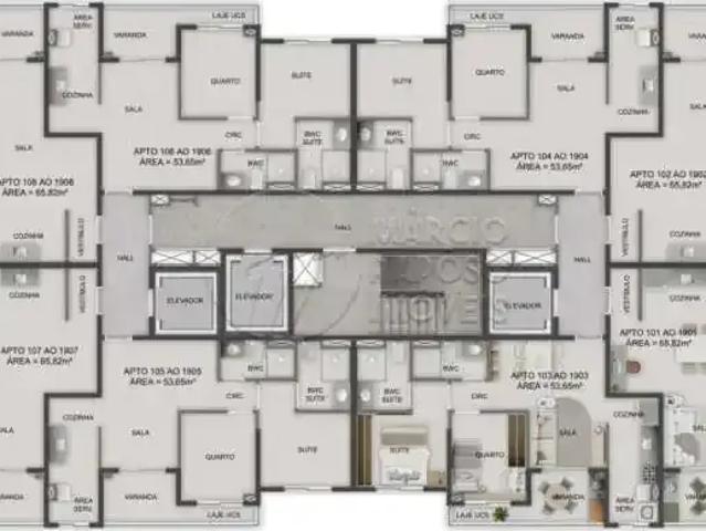Apartamento para Venda em Maceió/AL Jacarecica 3 Quartos
