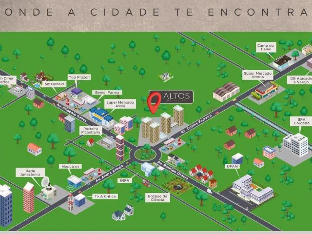 Apartamento para Venda em Manaus/AM Aleixo 2 Quartos