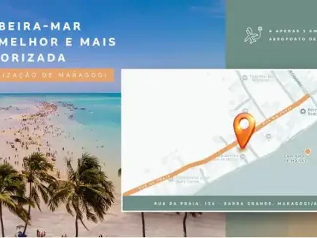 Apartamento para Venda em Maragogi/AL Barra Grande 2 Quartos