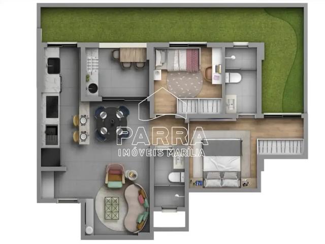 Apartamento para Venda em Marília/SP Lácio 3 Quartos