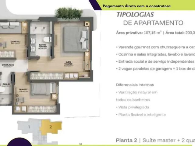 Apartamento para Venda em Maringá/PR Jardim Guaporé 3 Quartos