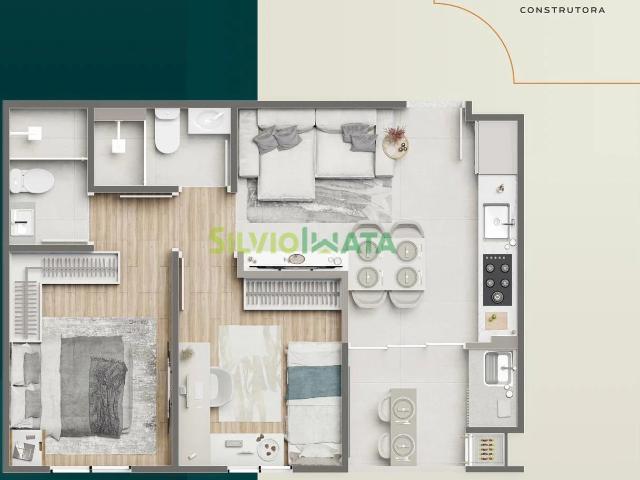 Apartamento para Venda em Maringá/PR Parque Industrial 2 Quartos