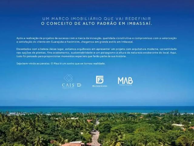 Apartamento para Venda em Mata de São João/BA Imbassai 2 Quartos