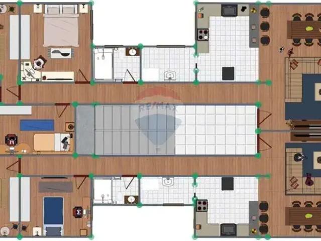 Apartamento para Venda em Matias Barbosa/MG Centro 2 Quartos
