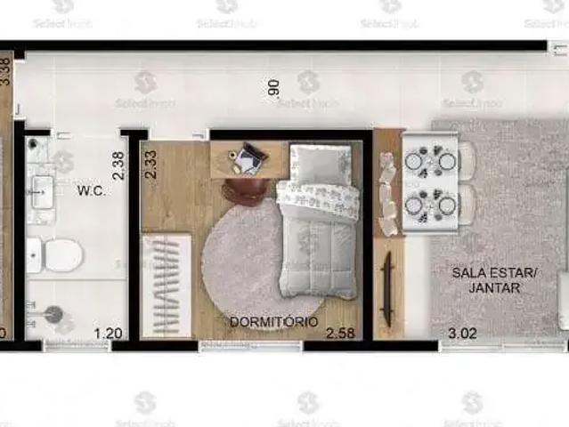 Apartamento para Venda em Mauá/SP Vila Bocaina 2 Quartos