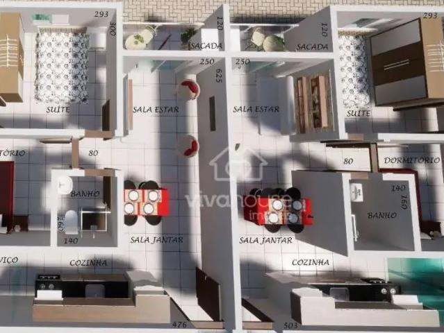 Apartamento para Venda em Mauá/SP Jardim Anchieta 2 Quartos