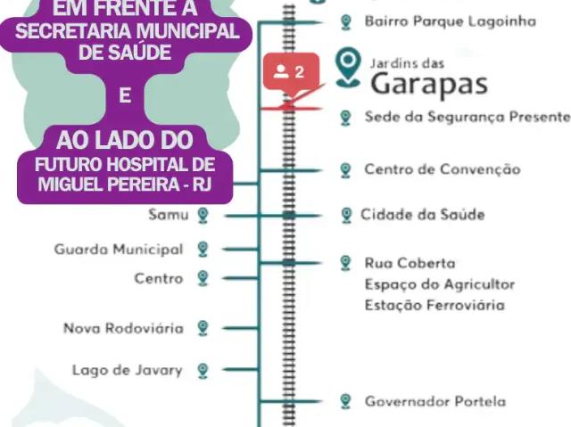Apartamento para Venda em Miguel Pereira/RJ Parque Guararapes 2 Quartos