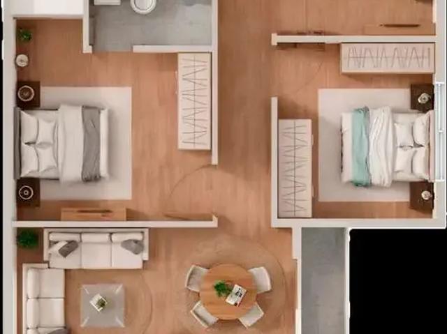 Apartamento para Venda em Mogi das Cruzes/SP Vila Paulista 2 Quartos