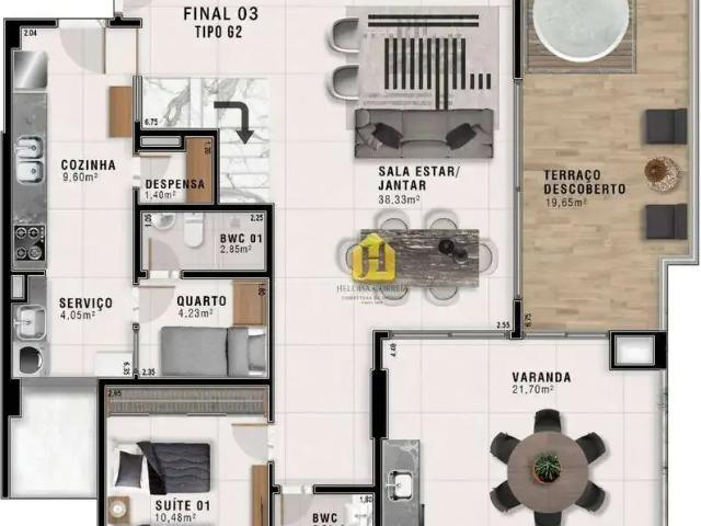 Apartamento para Venda em Natal/RN Capim Macio 4 Quartos
