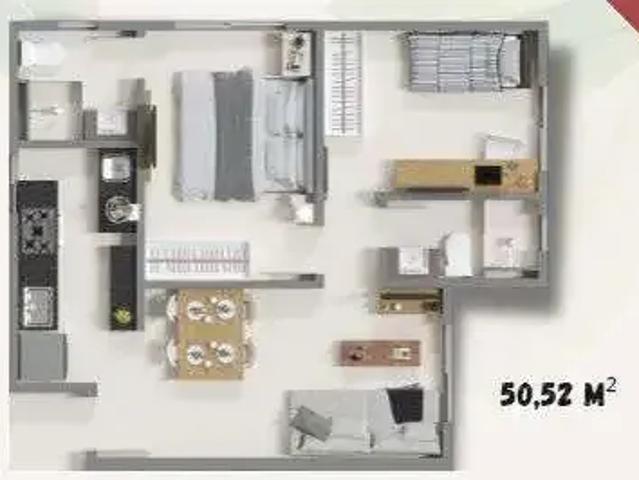 Apartamento para Venda em Natal/RN Lagoa Nova 2 Quartos