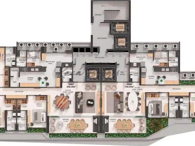Apartamento para Venda em Natal/RN Tirol 3 Quartos