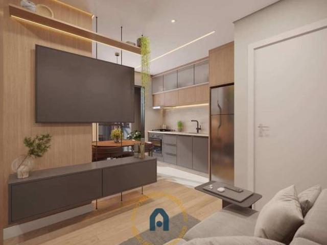 Apartamento para venda em Novo Mundo de 36.00m² com 2 Quartos e 1 Garagem