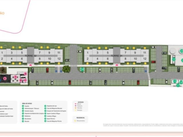 Apartamento para Venda em Nova Iguaçu/RJ Maria da Luz 2 Quartos