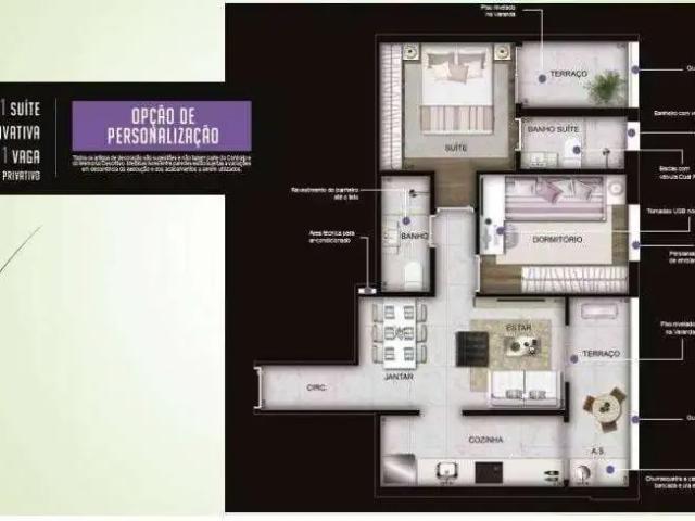 Apartamento para Venda em Osasco/SP Rochdale 2 Quartos
