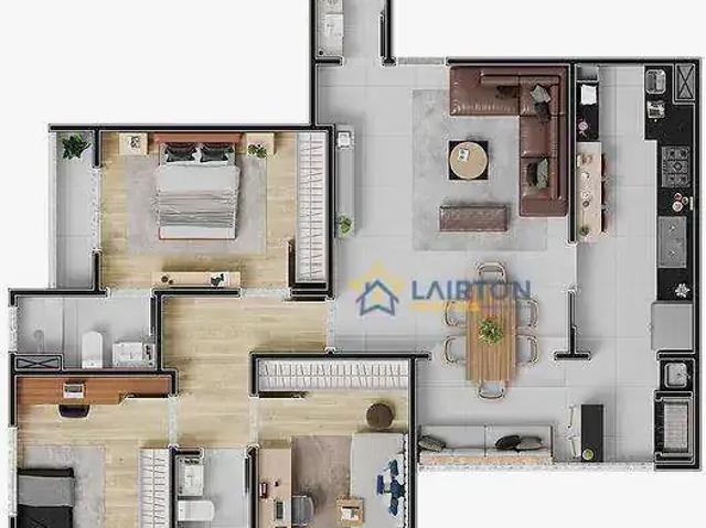 Apartamento para Venda em Atibaia/SP Vila Helena 3 Quartos