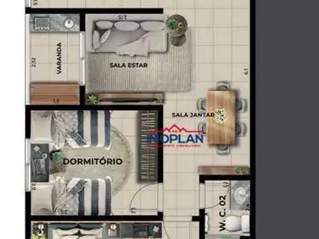 Apartamento para Venda em Atibaia/SP Atibaia Jardim 2 Quartos