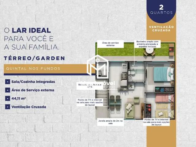 Apartamento para Venda em Águas Lindas de Goiás/GO Jardim da Barragem I 2 Quartos