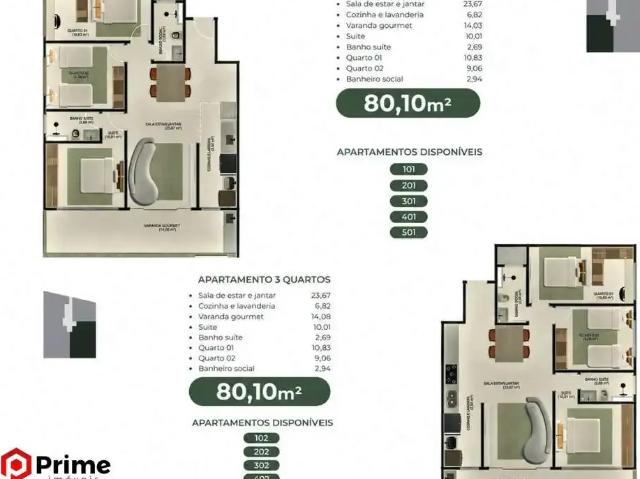 Apartamento para Venda em Anchieta/ES Iriri 3 Quartos