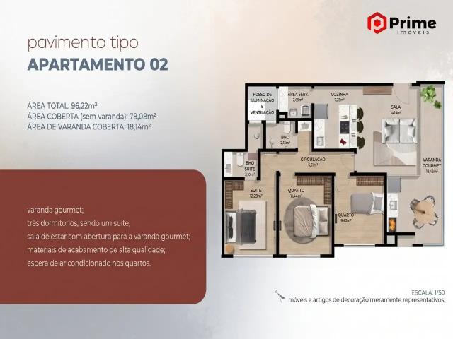 Apartamento para Venda em Anchieta/ES Iriri 3 Quartos