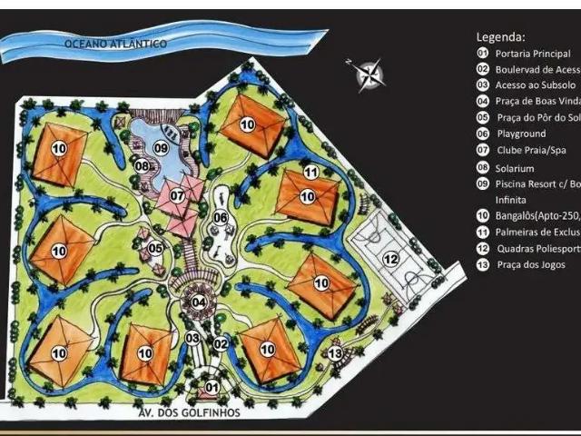 Apartamento para Venda em Aquiraz/CE Porto das Dunas 5 Quartos