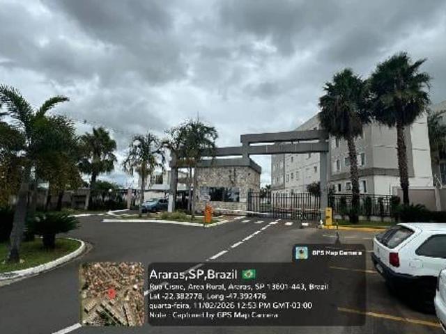 Apartamento para Venda em Araras/SP Conjunto Habitacional Narciso Gomes 2 Quartos