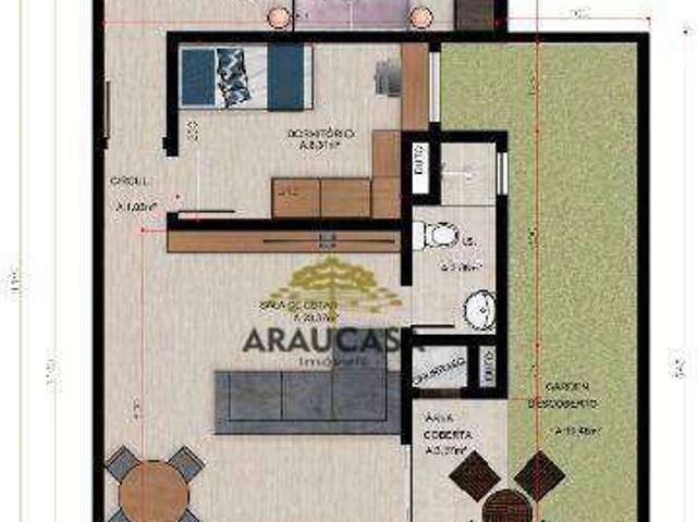 Apartamento para Venda em Araucária/PR Centro 2 Quartos