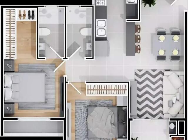 Apartamento para Venda em Balneário Camboriú/SC Nações 1 Quartos