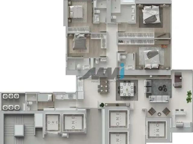 Apartamento para Venda em Balneário Camboriú/SC Barra Sul 4 Quartos