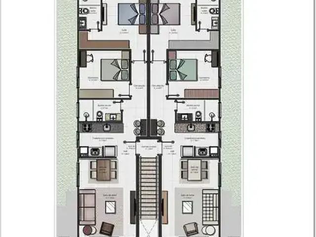 Apartamento para Venda em Balneário Gaivota/SC Praia Turimar 2 Quartos
