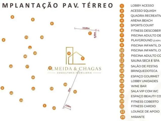 Apartamento para Venda em Barueri/SP Alphagran Alphaville 4 Quartos