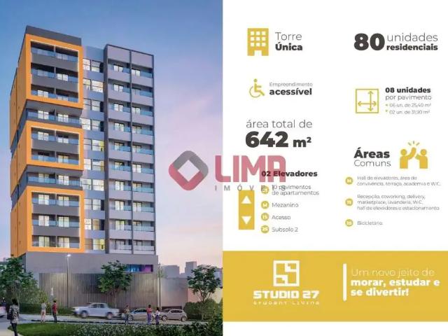 Apartamento para Venda em Bauru/SP Vila Cidade Universitária 1 Quartos
