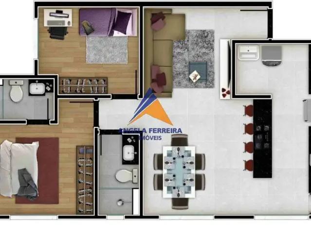 Apartamento para Venda em Belo Horizonte/MG Caiçara 2 Quartos