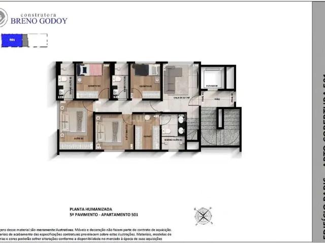 Apartamento para Venda em Belo Horizonte/MG Cidade Nova 3 Quartos