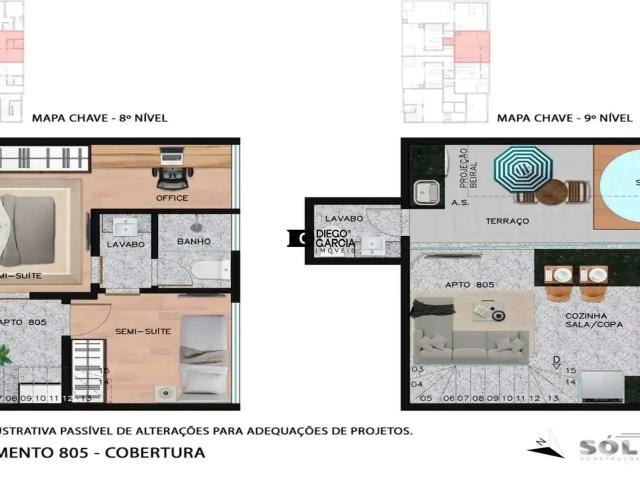 Apartamento para Venda em Belo Horizonte/MG Barro Preto 1 Quartos