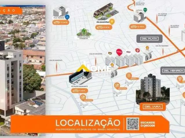 Apartamento para Venda em Belo Horizonte/MG Brasil Industrial 2 Quartos