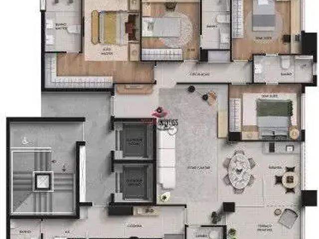 Apartamento para Venda em Belo Horizonte/MG Funcionários 3 Quartos