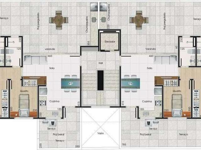 Apartamento para Venda em Belo Horizonte/MG Itapoã 3 Quartos