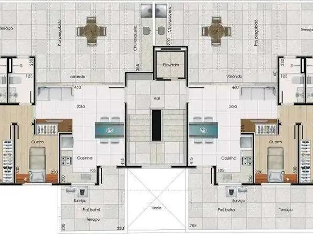 Apartamento para Venda em Belo Horizonte/MG Itapoã 3 Quartos
