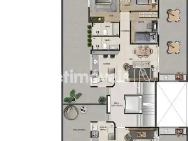 Apartamento para Venda em Belo Horizonte/MG Itapoã 3 Quartos