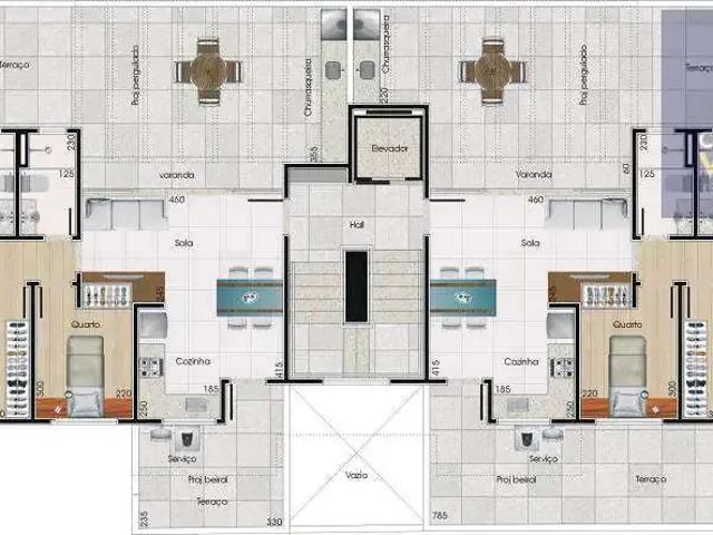 Apartamento para Venda em Belo Horizonte/MG Itapoã 3 Quartos