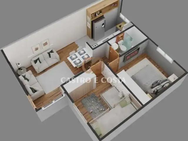 Apartamento para Venda em Belo Horizonte/MG Jatobá Barreiro 2 Quartos