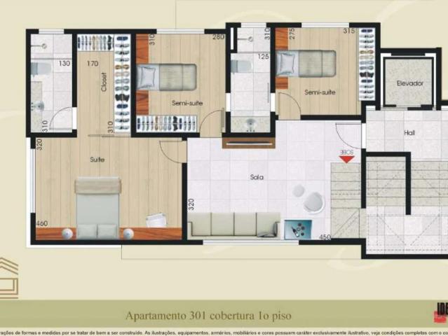 Apartamento para Venda em Belo Horizonte/MG Liberdade 3 Quartos