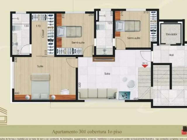Apartamento para Venda em Belo Horizonte/MG Liberdade 3 Quartos