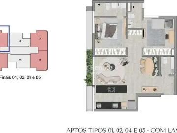 Apartamento para Venda em Belo Horizonte/MG Nova Granada 2 Quartos