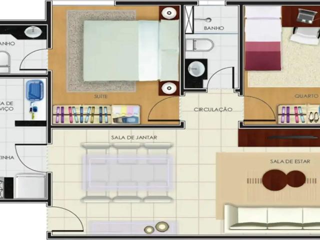 Apartamento para Venda em Belo Horizonte/MG São Lucas 2 Quartos