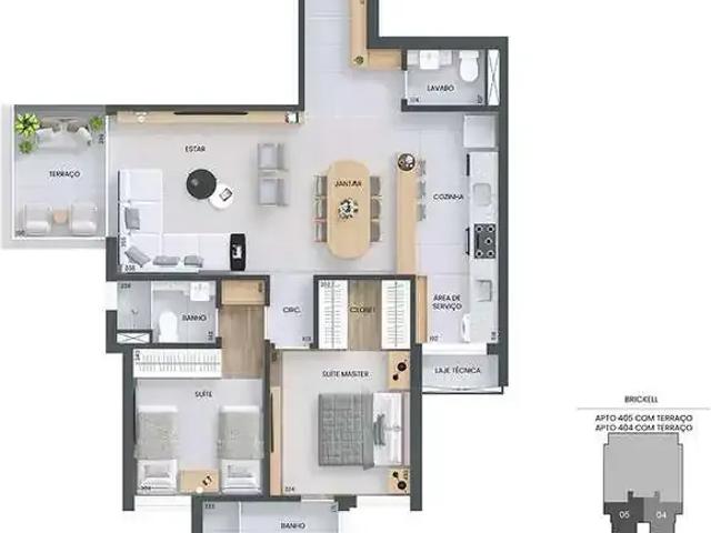 Apartamento para Venda em Belo Horizonte/MG Savassi 2 Quartos
