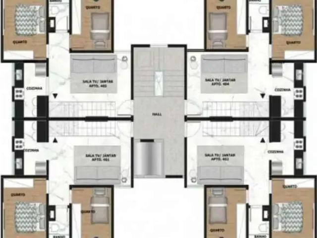 Apartamento para Venda em Belo Horizonte/MG Santa Amélia 2 Quartos